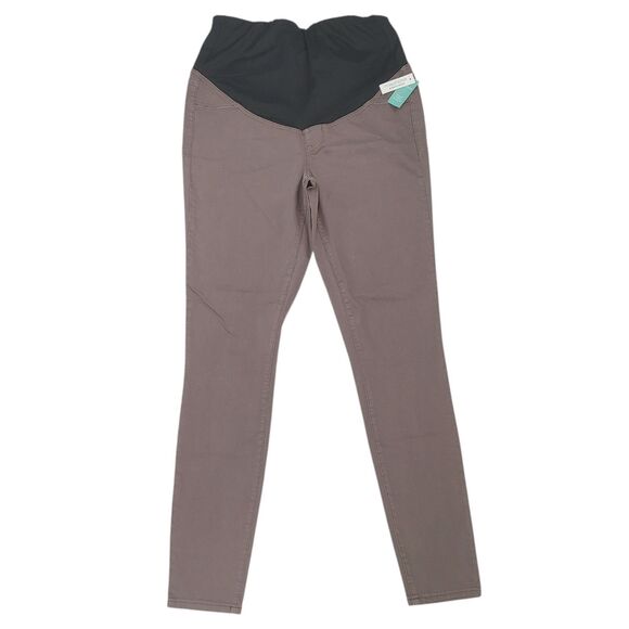 NWT Maurices Women’s Maternity Over The Bump Jegging Pants Size Medium Long - Picture 1 of 16